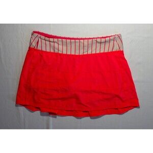 Lululemon Pace Rival Skirt II - Electric Coral - Size 8